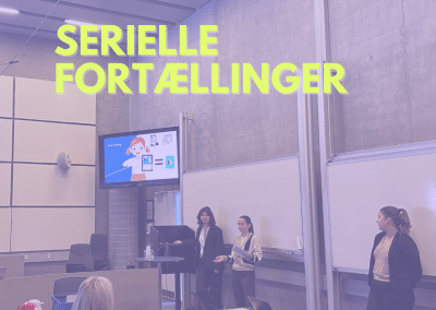 Studerende på SDU arbejder med rigtige udfordringer fra mediebranchen med faget ‘Serielle Fortællinger – et MakerLab’