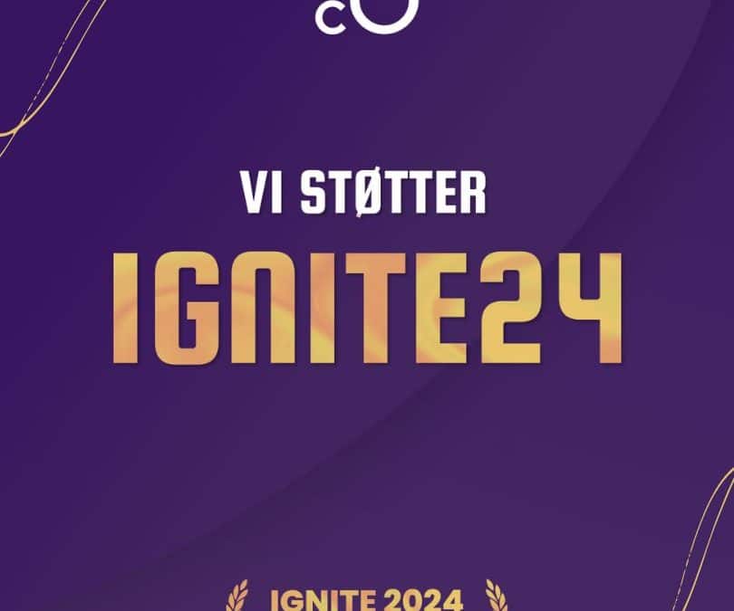 Vi er blevet Guldpartner til Ignite 2024!